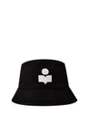 Isabel Marant-OUTLET-SALE-Haley Embroidered Logo Bucket Hat-ARCHIVIST