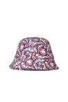 Isabel Marant-OUTLET-SALE-Haley Floral Print Logo Bucket Hat-ARCHIVIST