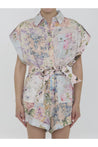 ZIMMERMANN-OUTLET-SALE-Halliday Cuffed playsuit-ARCHIVIST