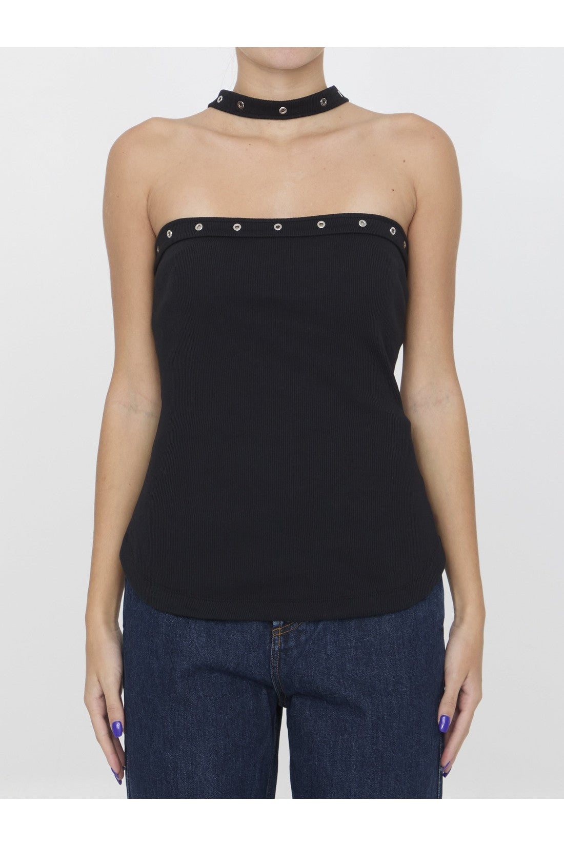 THE ATTICO-OUTLET-SALE-Halter neck top-ARCHIVIST