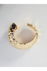 Self Portrait-OUTLET-SALE-Hammered gold cuff-ARCHIVIST