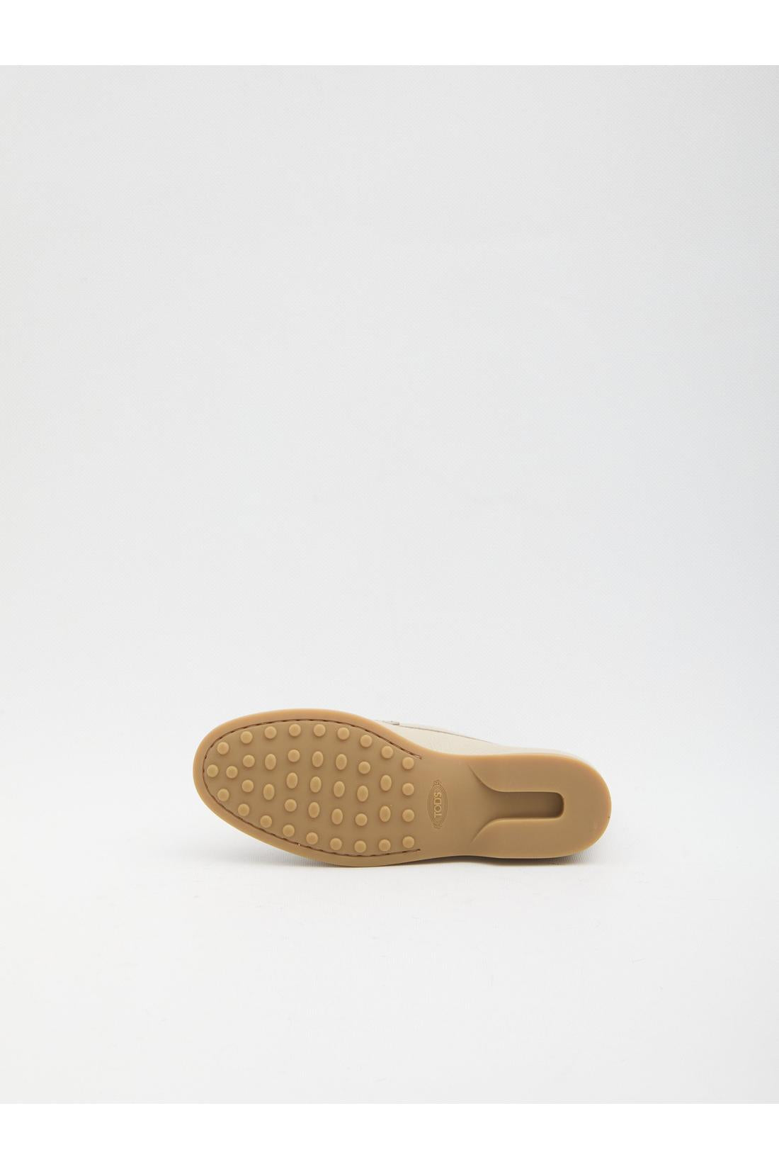 Hammered leather loafers-Flache Schuhe-Tod'S-ARCHIVIST