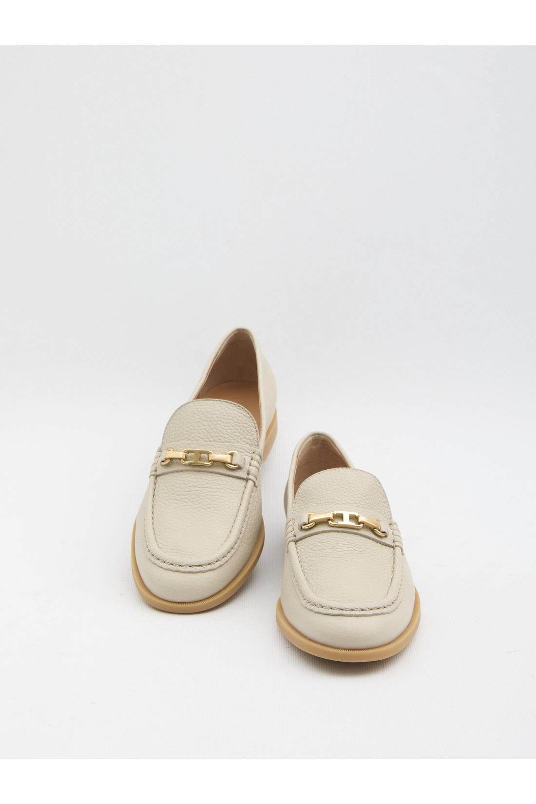 Hammered leather loafers-Flache Schuhe-Tod'S-ARCHIVIST