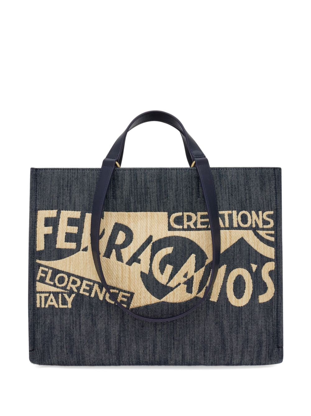 Ferragamo-OUTLET-SALE-Handbag BLAU-ARCHIVIST