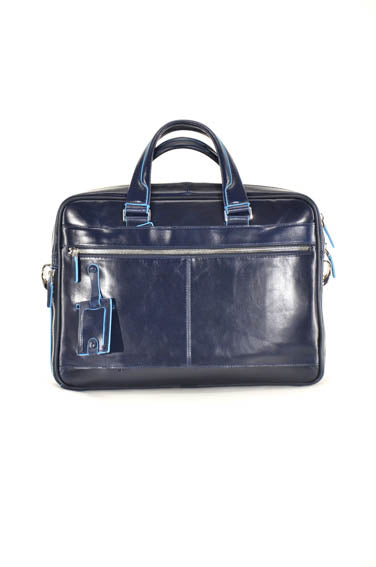 PIQUADRO-OUTLET-SALE-Handbag BLAU-ARCHIVIST