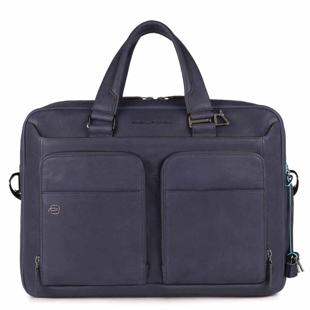 PIQUADRO-OUTLET-SALE-Handbag BLAU-ARCHIVIST