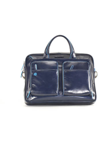 PIQUADRO-OUTLET-SALE-Handbag BLAU-ARCHIVIST