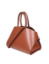 SALVATORE FERRAGAMO-OUTLET-SALE-Handbag BRAUN-ARCHIVIST