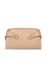 SALVATORE FERRAGAMO-OUTLET-SALE-Handbag BRAUN-ARCHIVIST