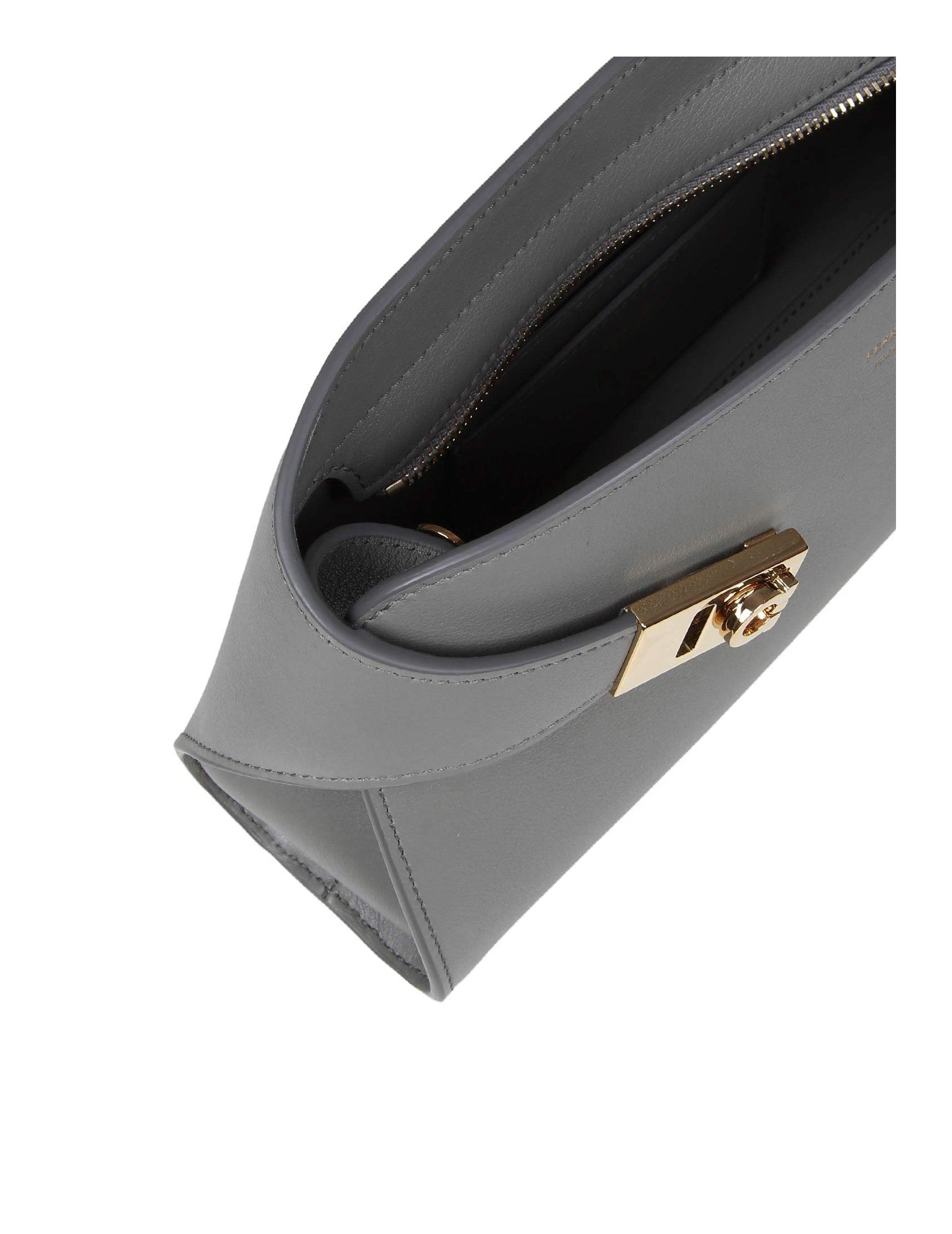 SALVATORE FERRAGAMO-OUTLET-SALE-Handbag GRAU-ARCHIVIST