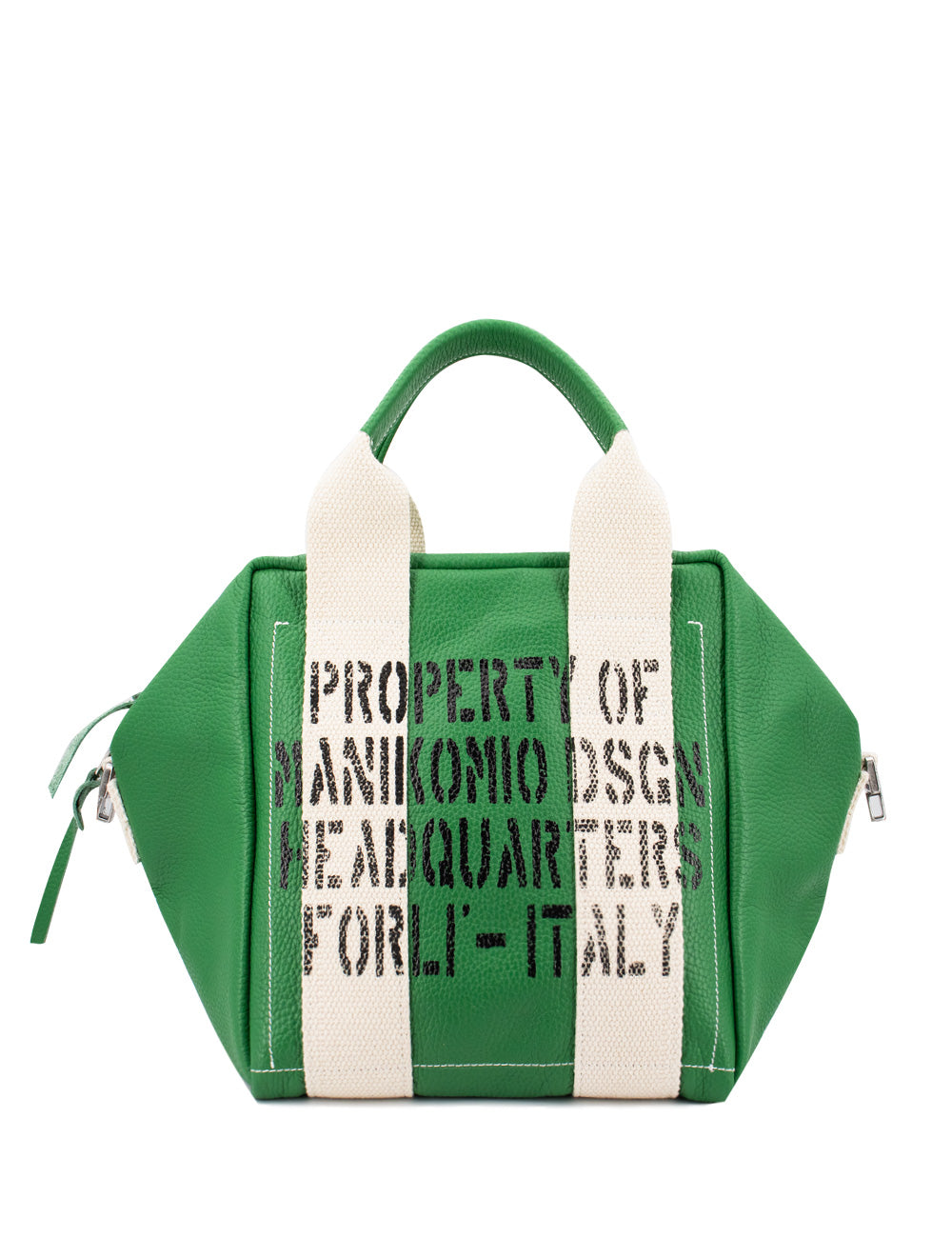 Manikomio Dsgn-OUTLET-SALE-Handbag GRÜN-ARCHIVIST