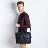 PIQUADRO-OUTLET-SALE-Handbag SCHWARZ-ARCHIVIST