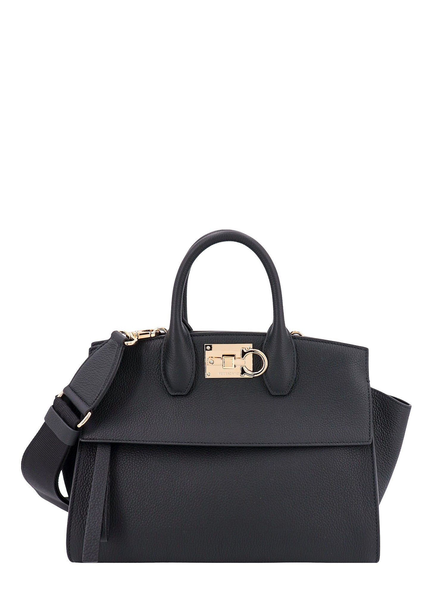 Salvatore Ferragamo-OUTLET-SALE-Handbag SCHWARZ-ARCHIVIST