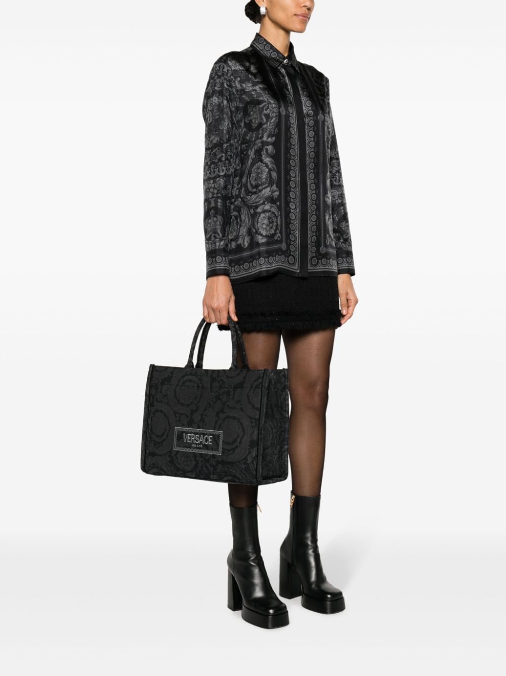 Versace-OUTLET-SALE-Handbag SCHWARZ-ARCHIVIST