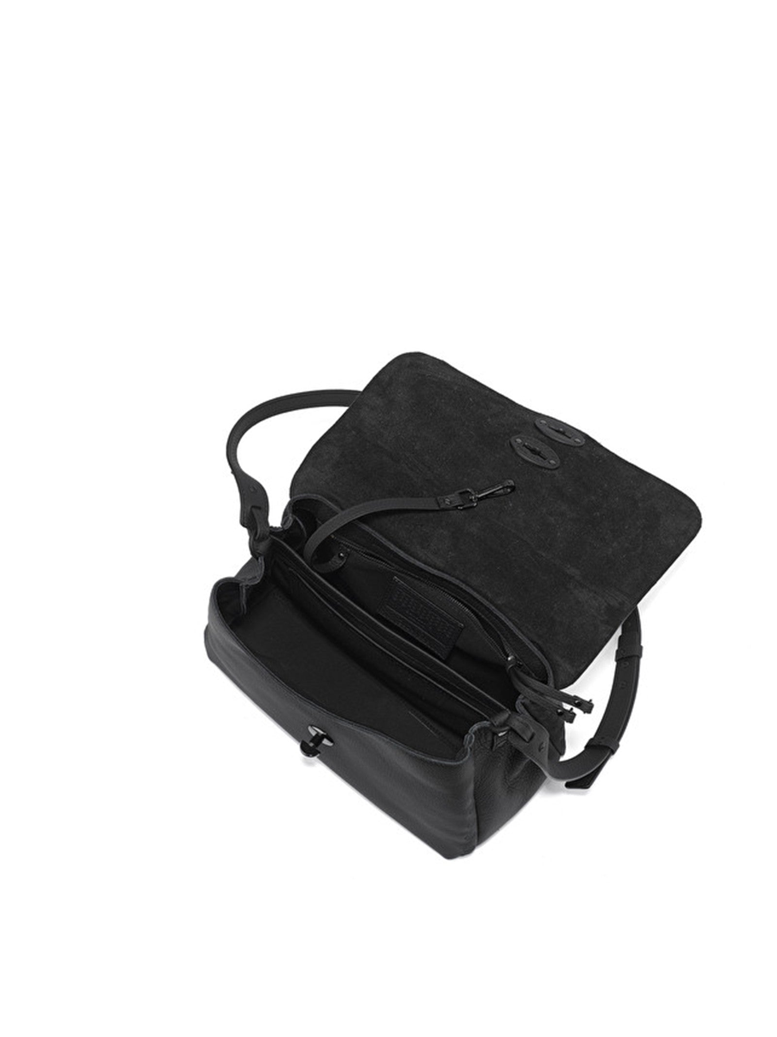 ZANELLATO CARRY OVER-OUTLET-SALE-Handbag SCHWARZ-ARCHIVIST