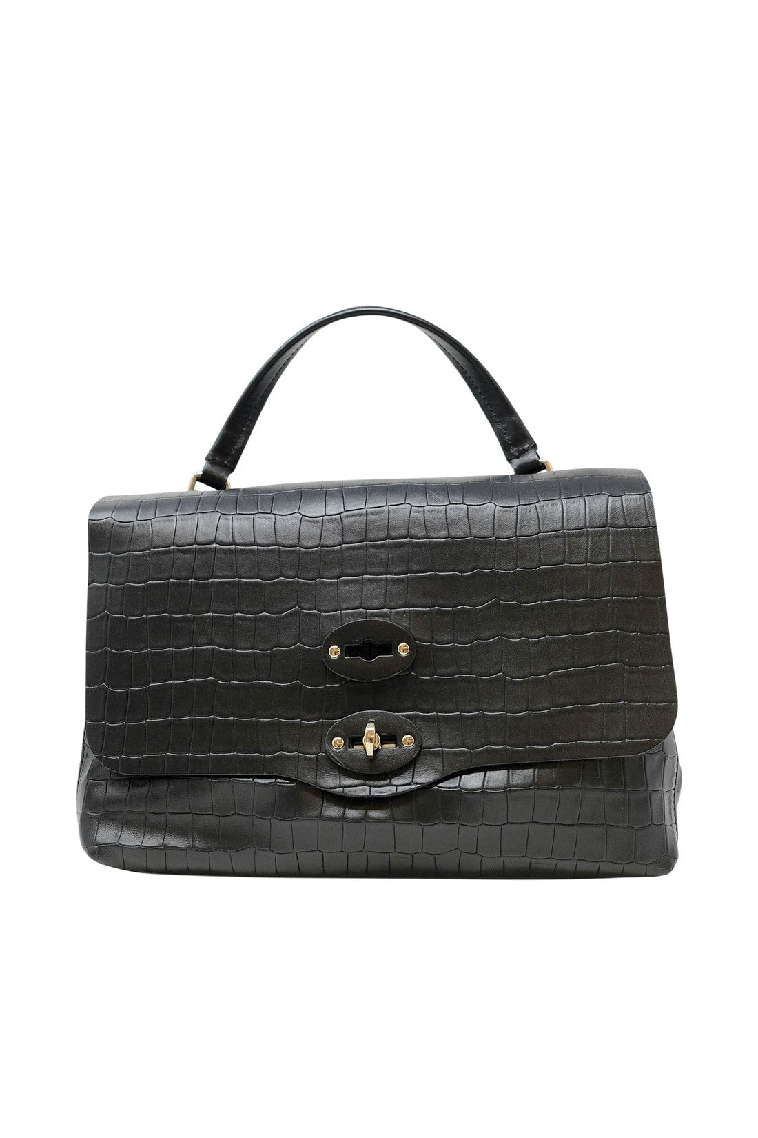 Zanellato Carry Over-OUTLET-SALE-Handbag SCHWARZ-ARCHIVIST