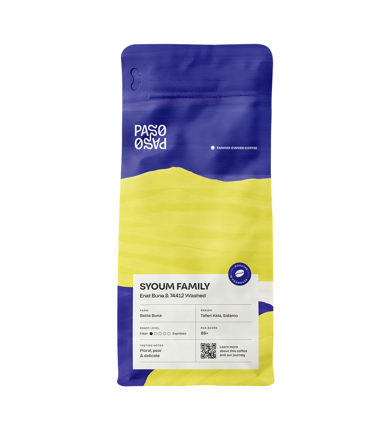 Paso Paso - Farmer Owned Coffee-Filter Coffee - Syoum Family - Heirloom Washed-Black-Deal-Outlet-by-ARCHIVIST