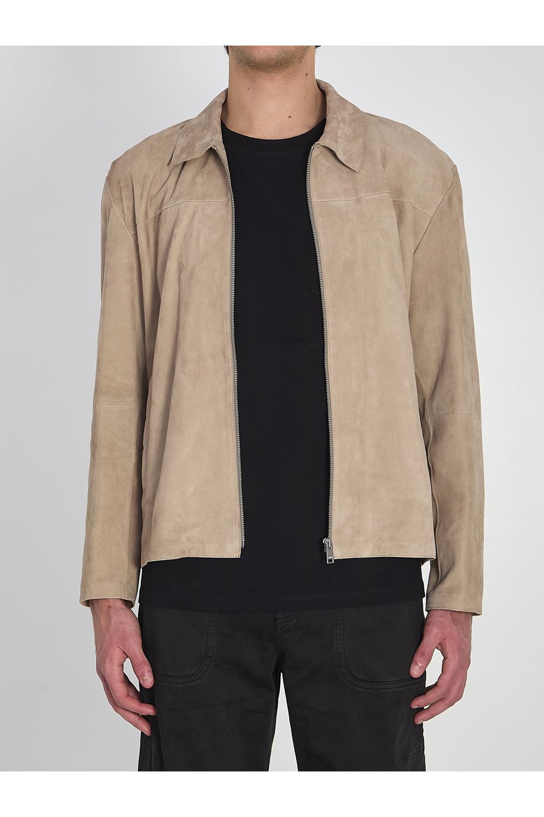 Arma-OUTLET-SALE-Hardin jacket in suede-ARCHIVIST