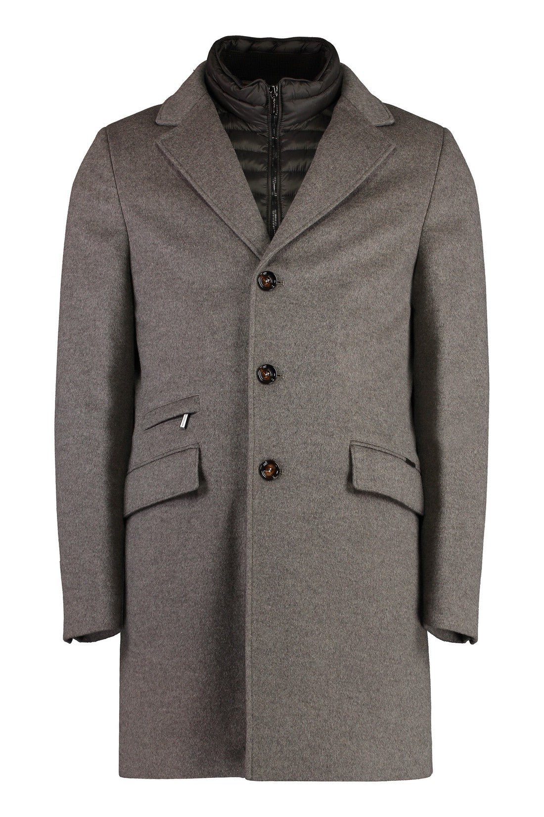 Moorer-OUTLET-SALE-Harris wool and cashmere coat-ARCHIVIST