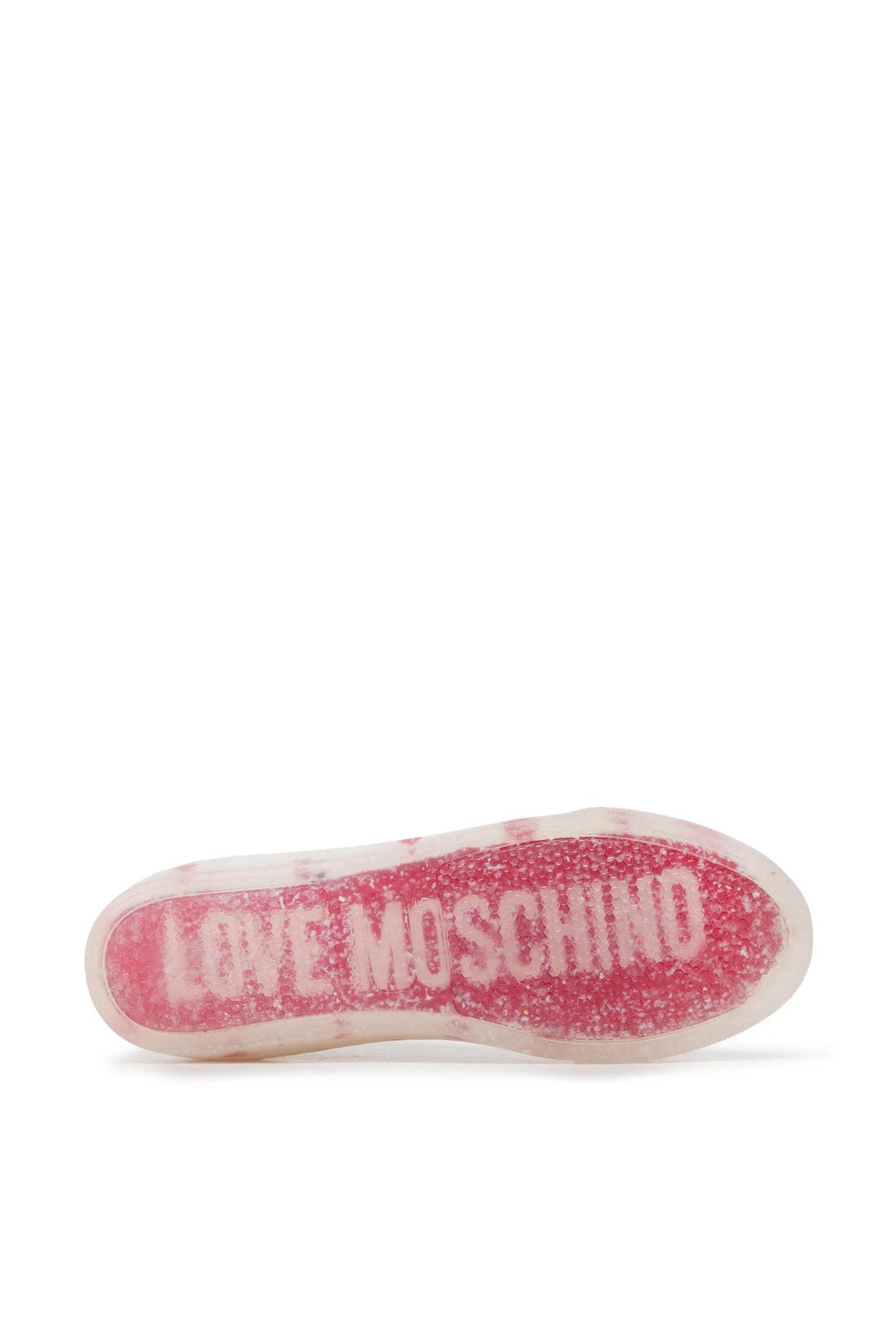 Moschino-OUTLET-SALE-Heart Logo High-Top Sneakers-ARCHIVIST