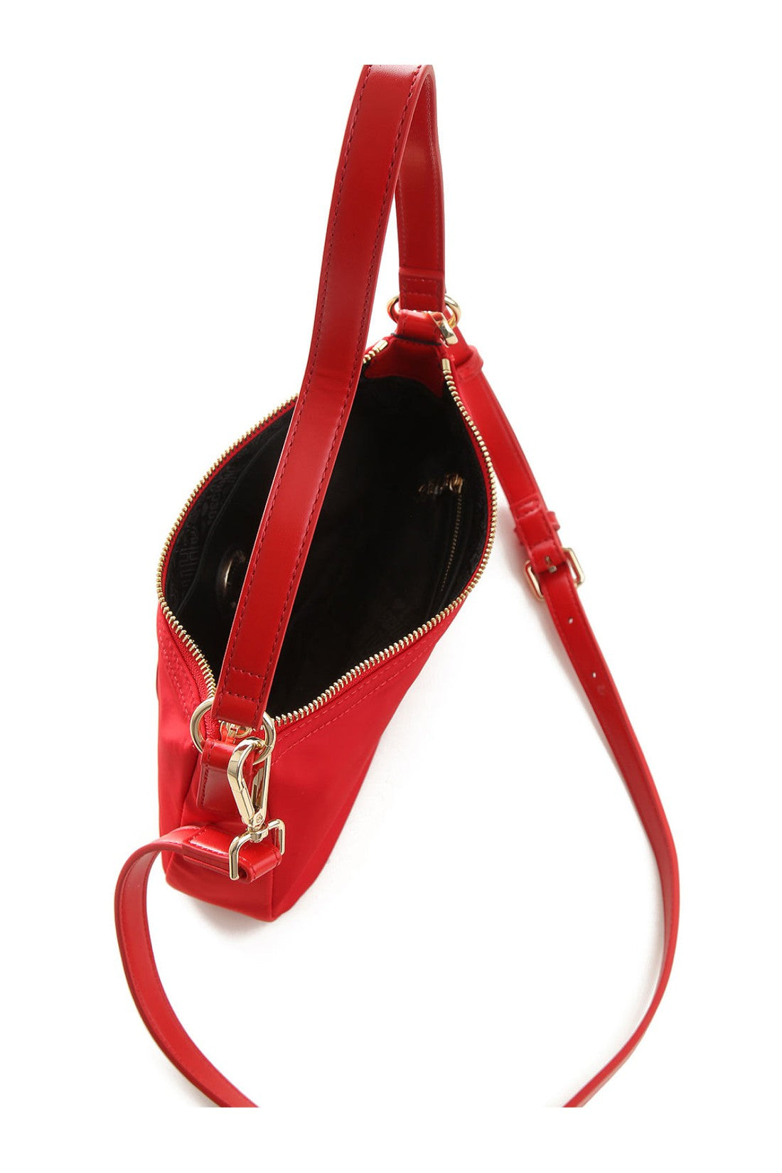 Moschino-OUTLET-SALE-Heart Logo Hobo Shoulder Bag-ARCHIVIST