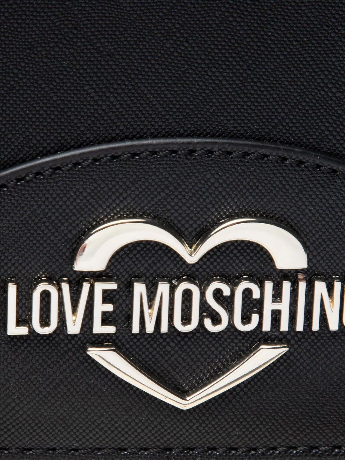 Moschino-OUTLET-SALE-Heart Logo Shoulder Bag-ARCHIVIST