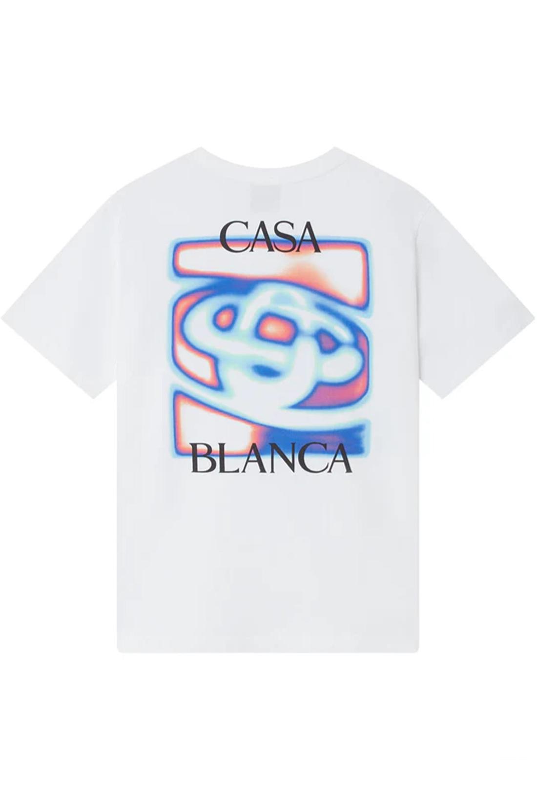 Casablanca-OUTLET-SALE-Heat Map print T-shirt-ARCHIVIST