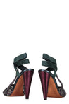 Missoni-OUTLET-SALE-Heeled leather sandals-ARCHIVIST