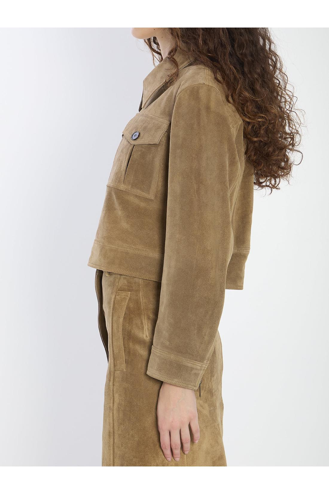 Arma-OUTLET-SALE-Helen suede jacket-ARCHIVIST