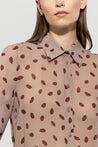 Luisa Cerano-Hemdbluse mit Lips-Print-Hemden & Blusen-Black-Deal-Outlet-by-ARCHIVIST