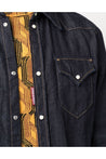 Dsquared2-OUTLET-SALE-Hemp Western Denim Shirt-ARCHIVIST