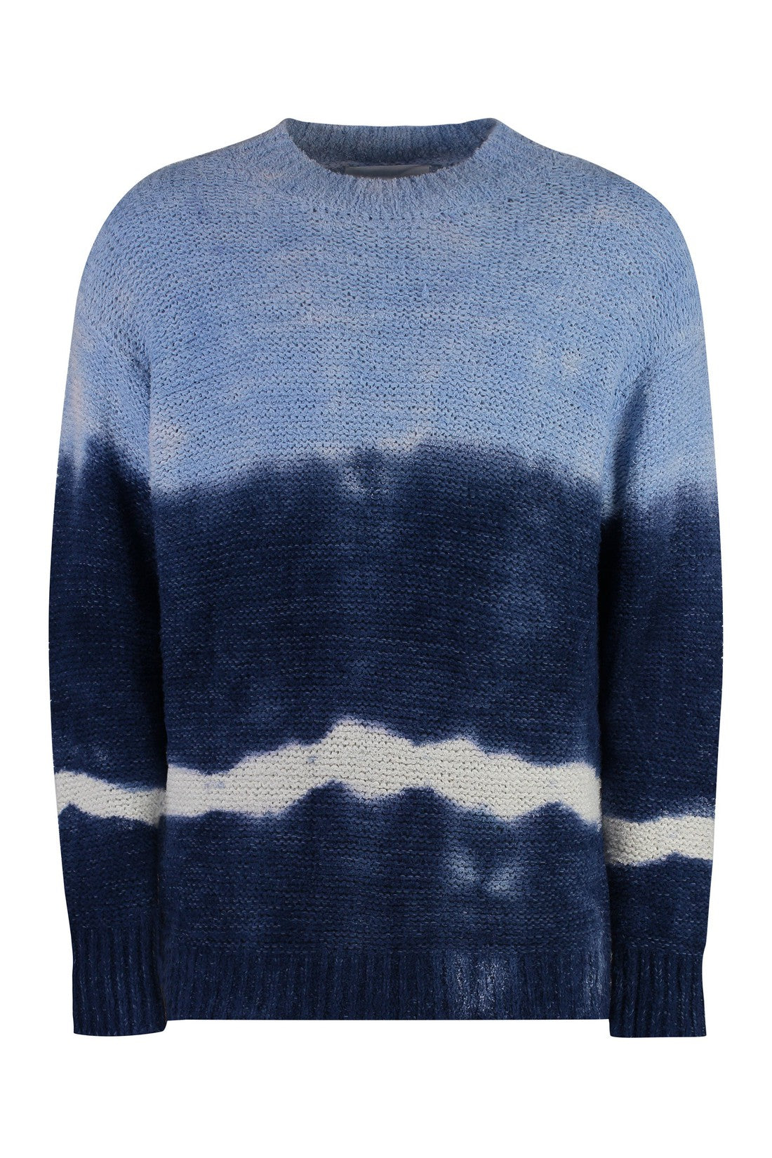 Marant-OUTLET-SALE-Henley Cotton blend crew-neck sweater-ARCHIVIST