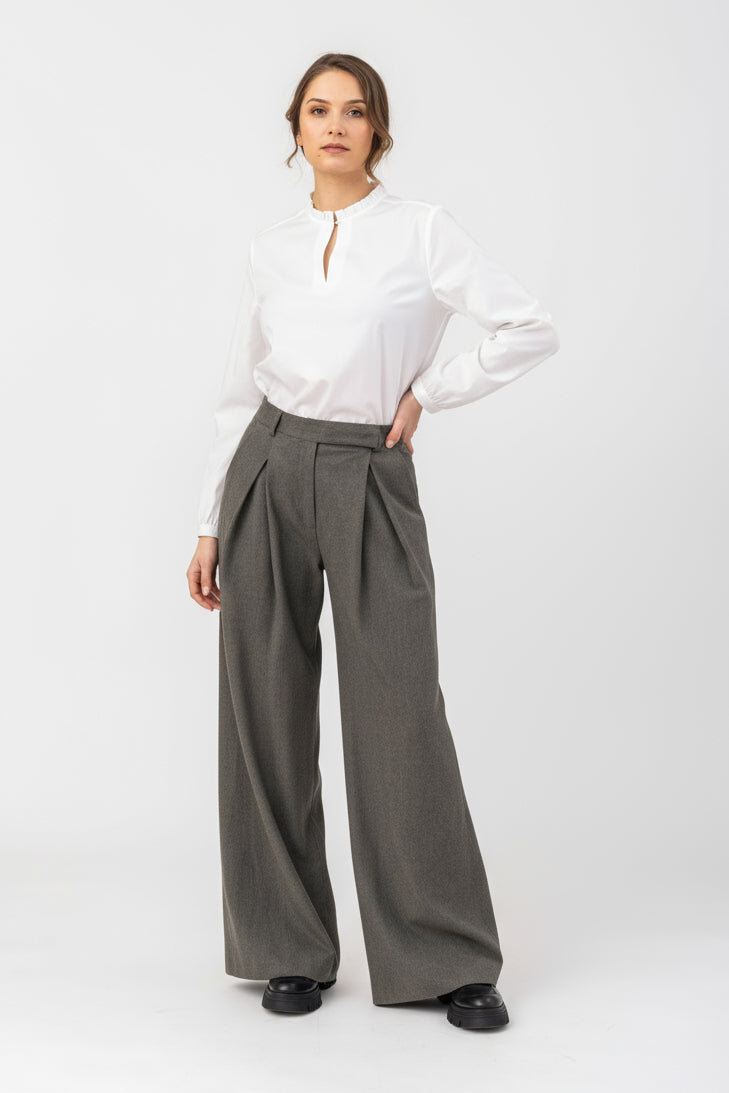 Damen Hose Henrike-Hosen-Felicitas-OUTLET-XS-olive/asche-ARCHIVIST-ARCHIVE-SALE