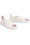 Thom Browne-OUTLET-SALE-Heritage canvas sneakers-ARCHIVIST