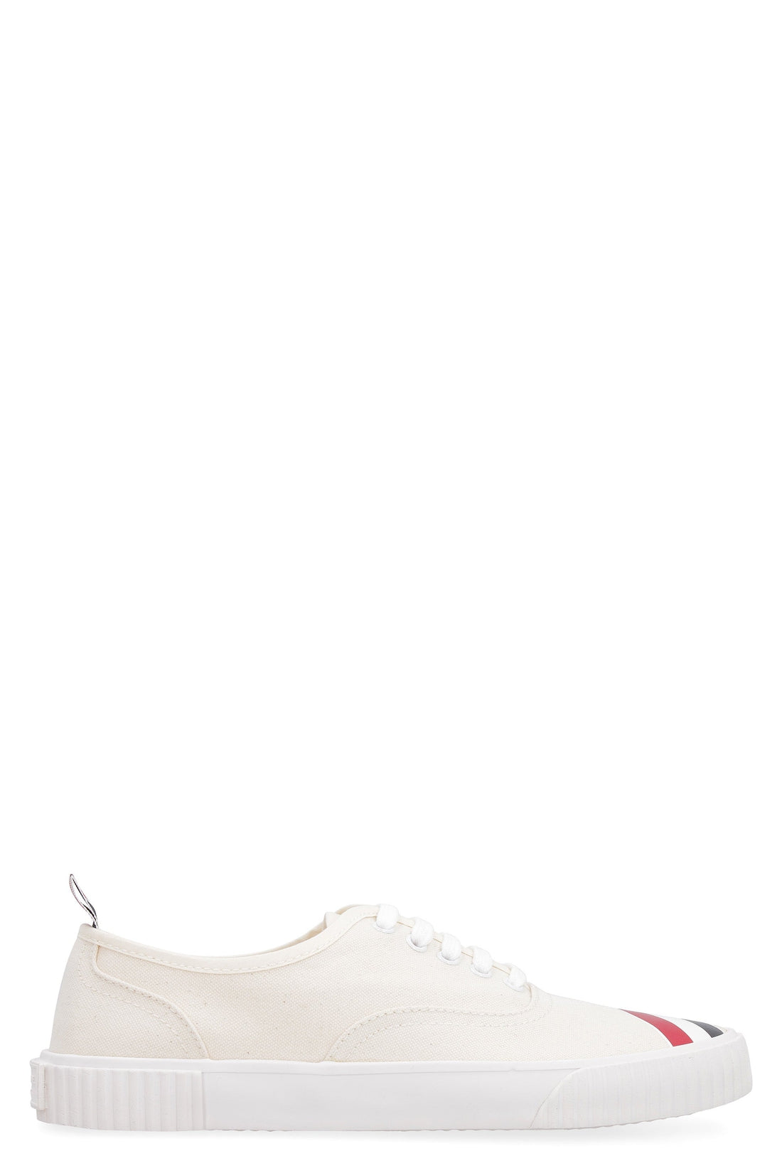 Thom Browne-OUTLET-SALE-Heritage canvas sneakers-ARCHIVIST