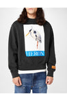 Heron Preston-OUTLET-SALE-Heron Bird Painted Crewneck Sweatshirt-ARCHIVIST