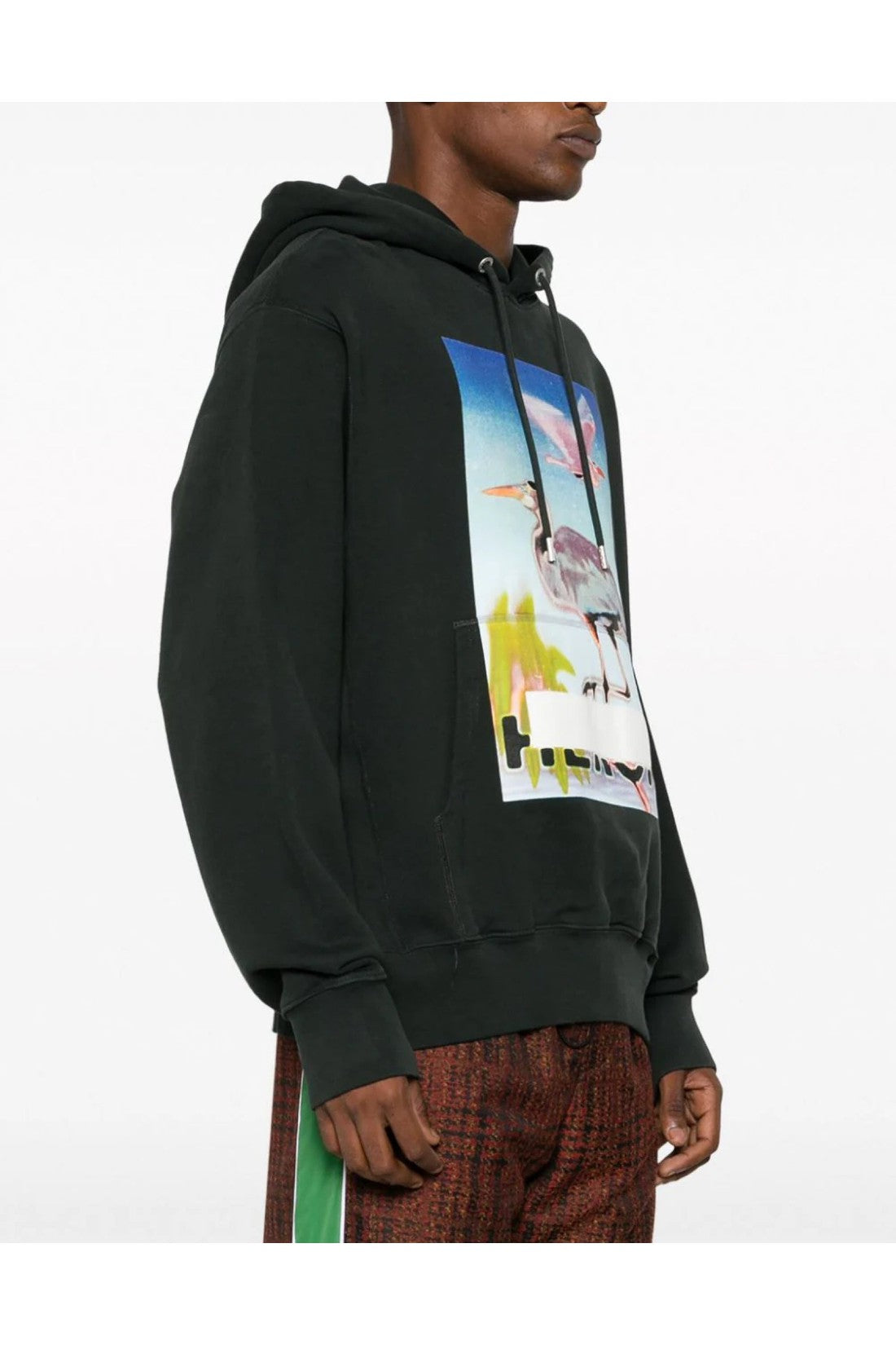 Heron Preston-OUTLET-SALE-Heron Censored Logo Hoodie-ARCHIVIST