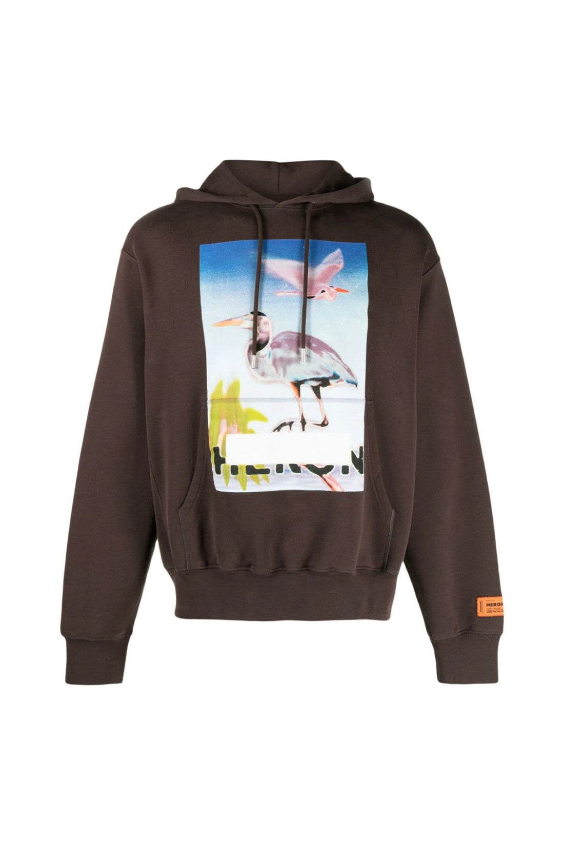 Heron Preston-OUTLET-SALE-Heron Censored Logo Hoodie-ARCHIVIST