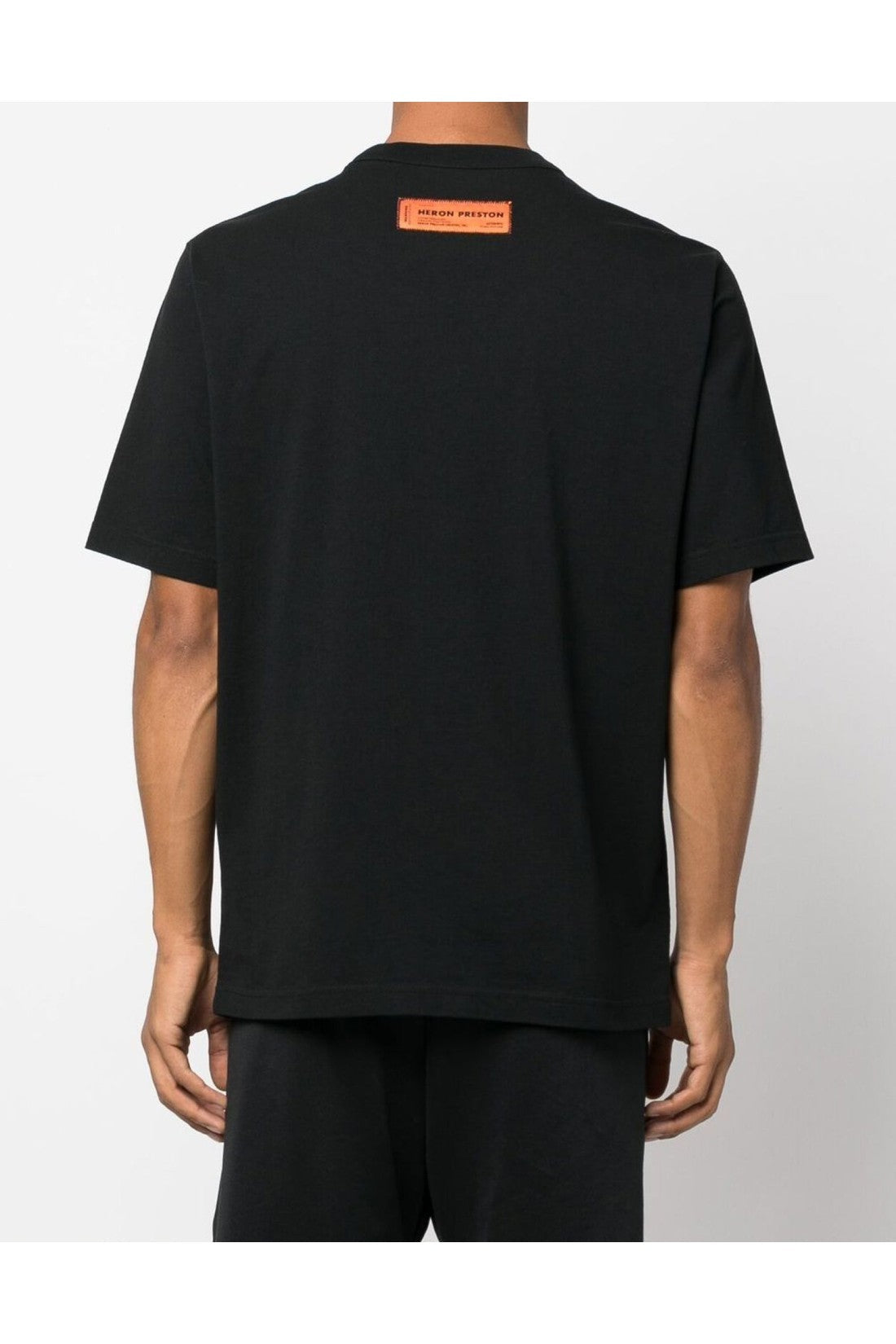 Heron Preston-OUTLET-SALE-Heron Logo Print Relaxed Fit T-Shirt-ARCHIVIST