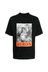 Heron Preston-OUTLET-SALE-Heron Logo Print Relaxed Fit T-Shirt-ARCHIVIST