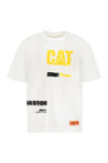 Heron Preston-OUTLET-SALE-Heron Preston x Cat printed cotton T-shirt-ARCHIVIST