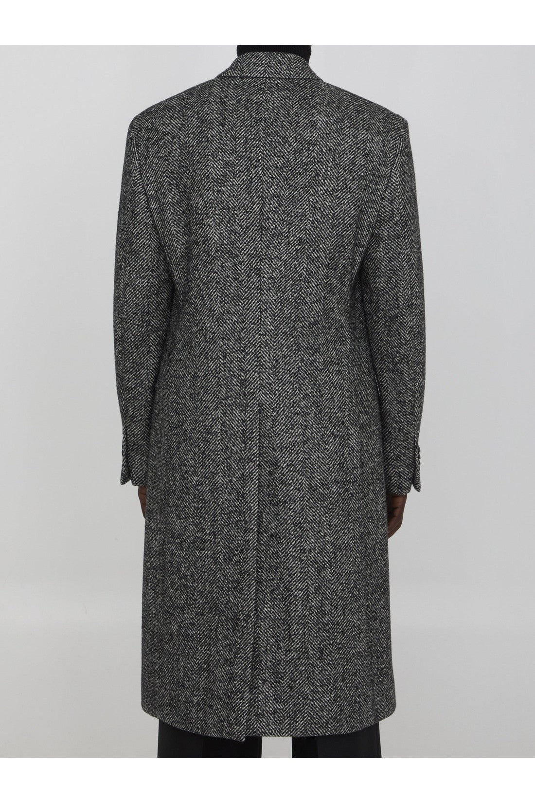 LARDINI-OUTLET-SALE-Herringbone coat-ARCHIVIST