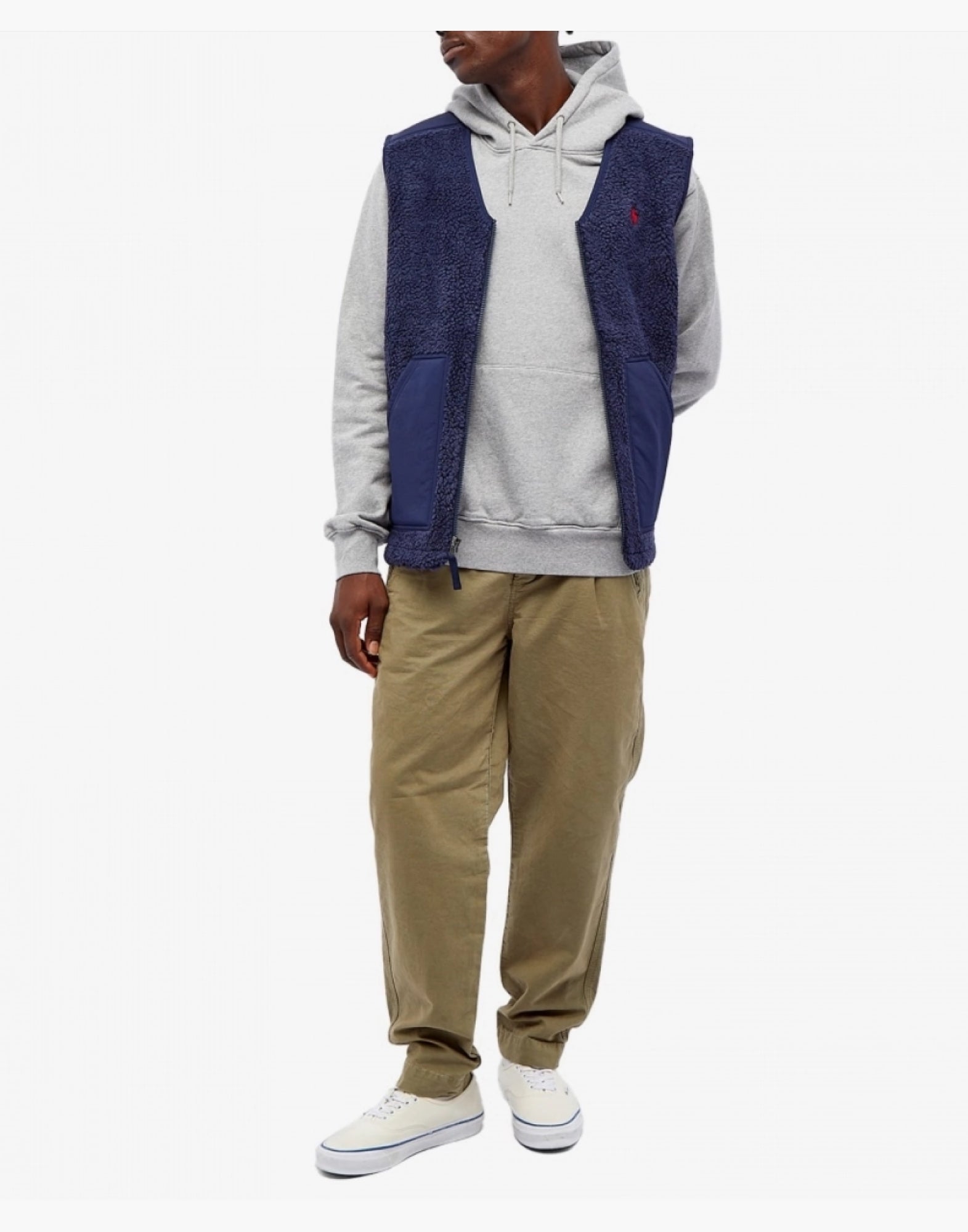 Polo Ralph Lauren-OUTLET-SALE-Hi-Pile Fleece Vest Jacket-ARCHIVIST