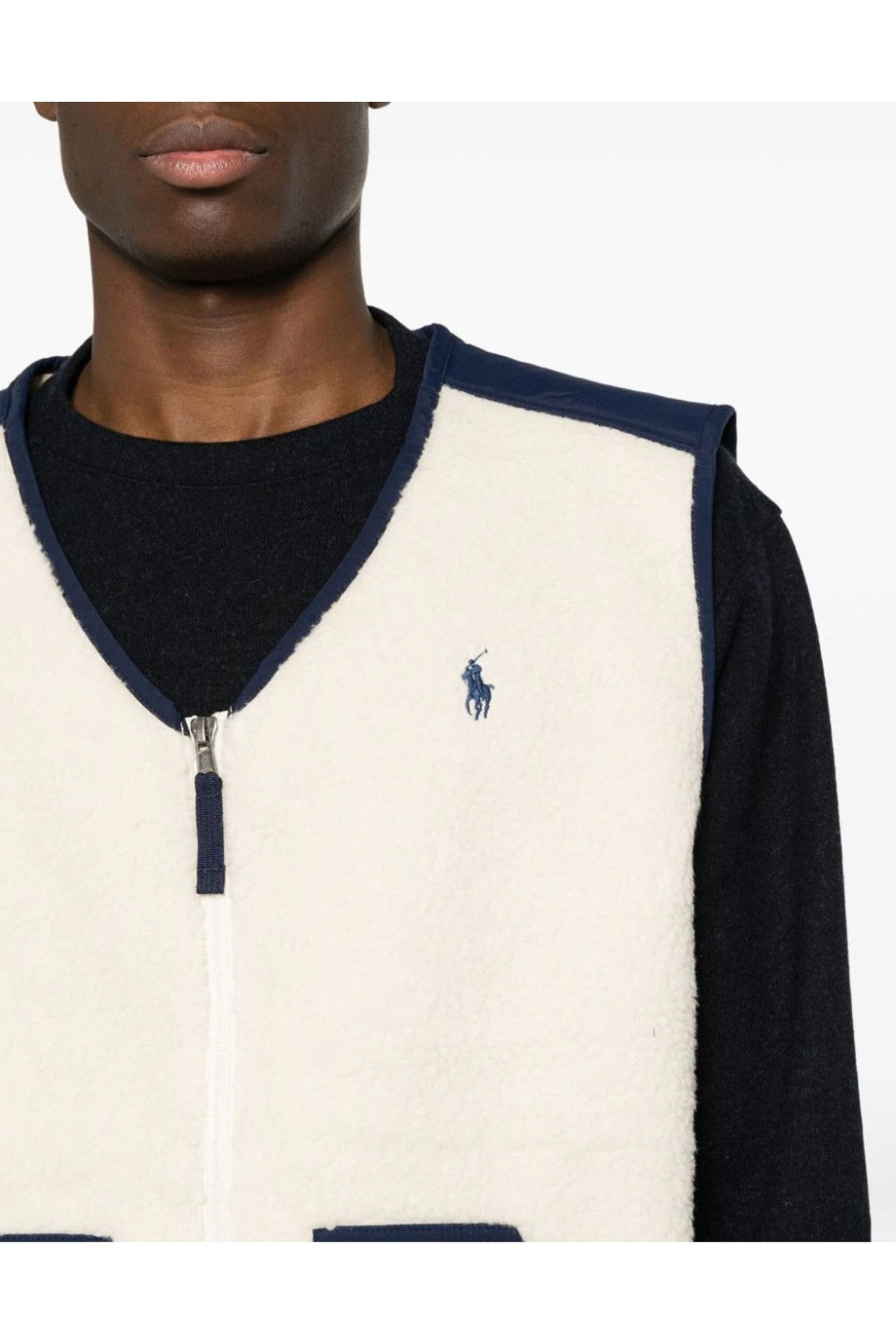 Polo Ralph Lauren-OUTLET-SALE-Hi-Pile Fleece Vest Jacket-ARCHIVIST