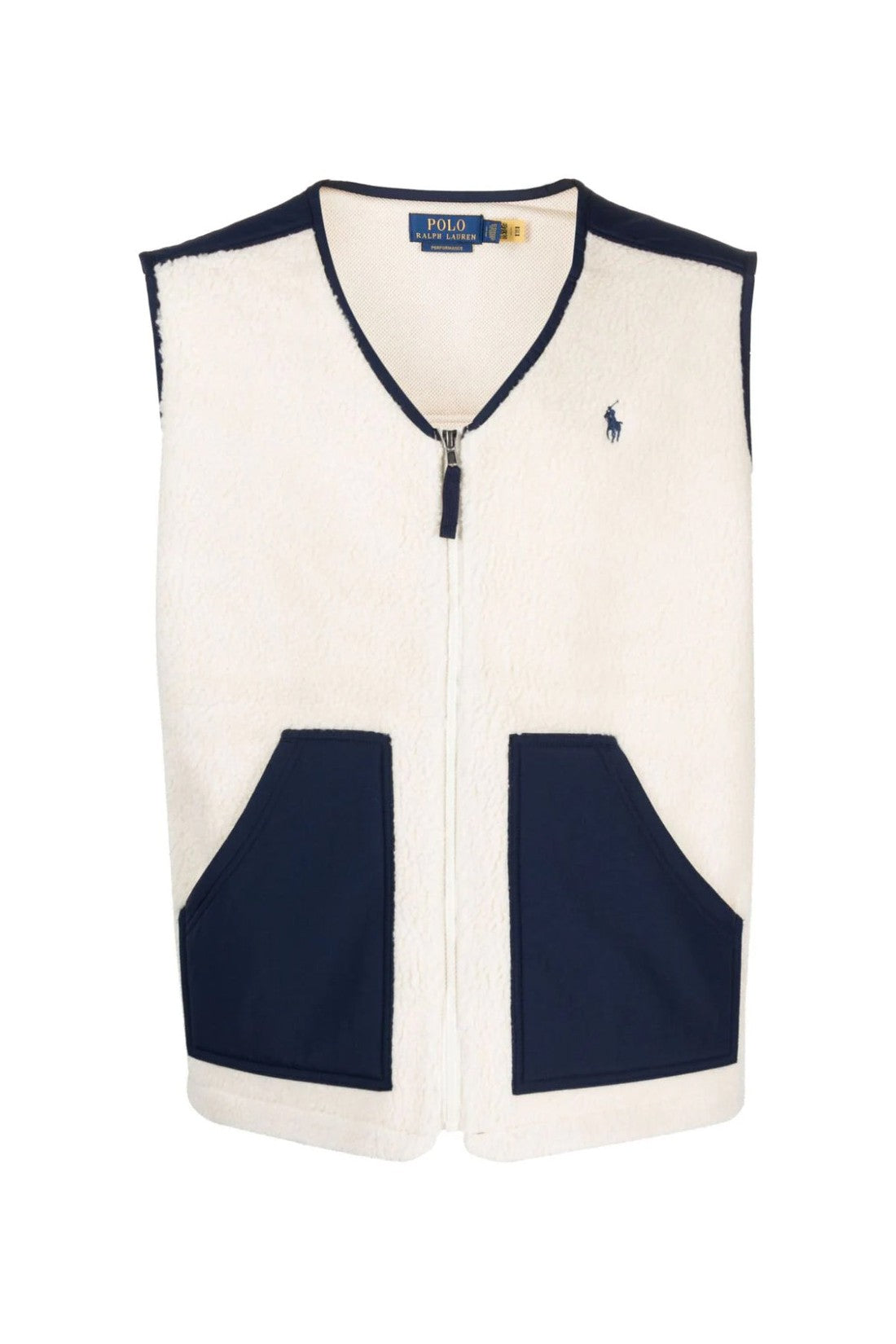 Polo Ralph Lauren-OUTLET-SALE-Hi-Pile Fleece Vest Jacket-ARCHIVIST