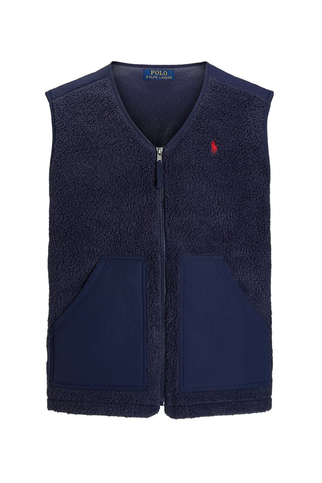 Polo Ralph Lauren-OUTLET-SALE-Hi-Pile Fleece Vest Jacket-ARCHIVIST