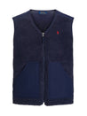 Polo Ralph Lauren-OUTLET-SALE-Hi-Pile Fleece Vest Jacket-ARCHIVIST