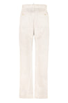 Dsquared2-OUTLET-SALE-High-rise cotton trousers-ARCHIVIST