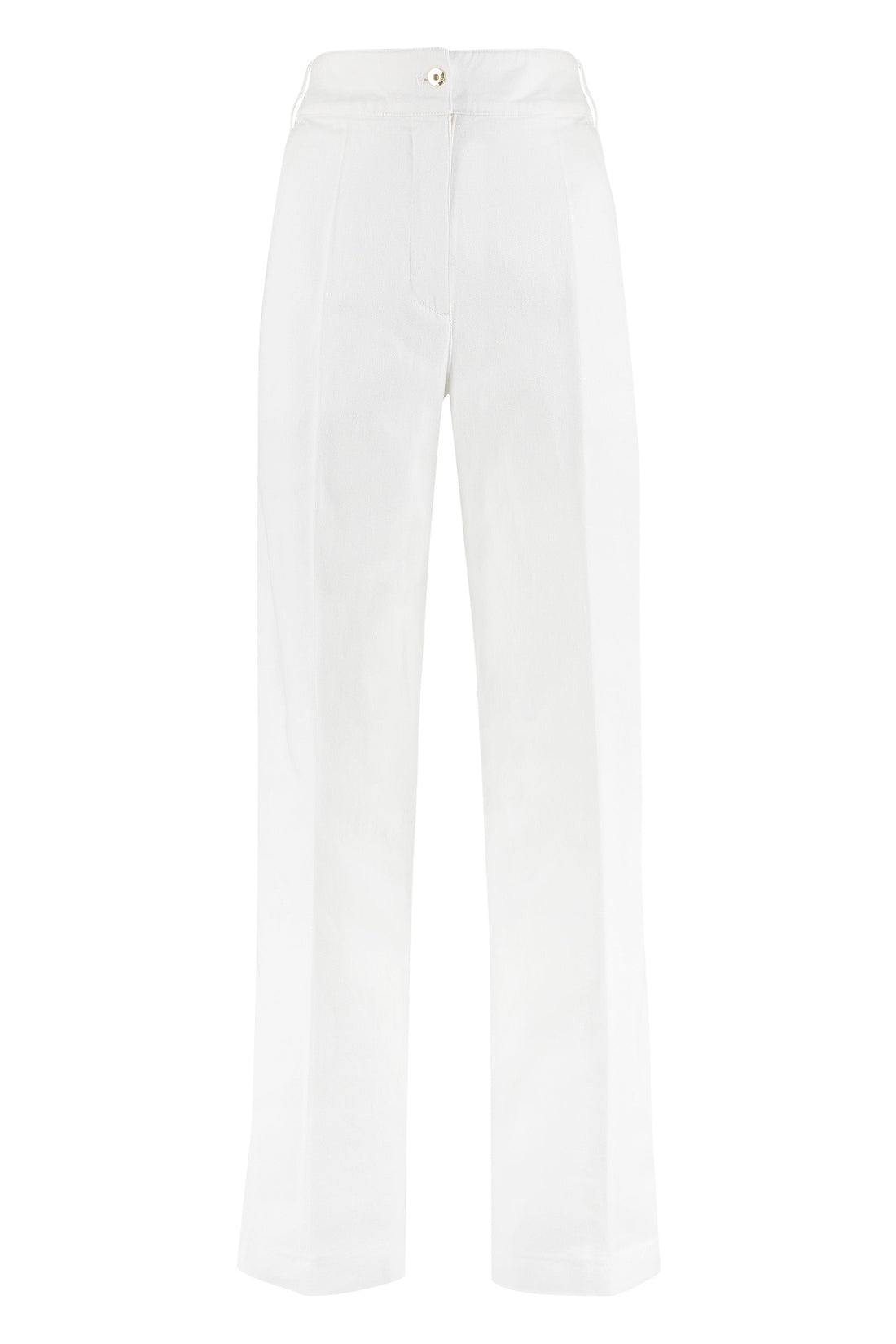 Patou-OUTLET-SALE-High-rise cotton trousers-ARCHIVIST