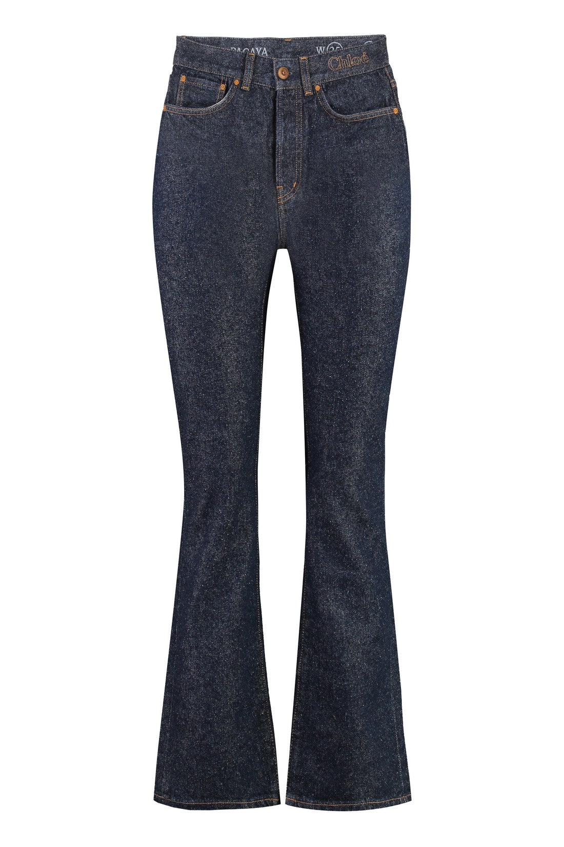 Chloé-OUTLET-SALE-High-rise flared jeans-ARCHIVIST